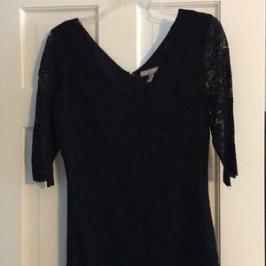 Banana Republic Black Lace Dress